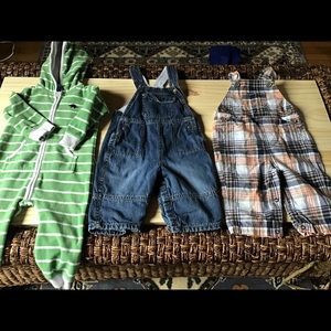 Old Navy Overall Boy Bundle